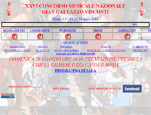 Tablet Screenshot of concorsovisconti.it